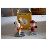 Set of 2 Snoopy and Charlie Brown Figurines by Westland Giftware