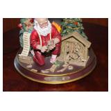 Thomas Kinkade Christmas Figurine - The True Meaning of Christmas