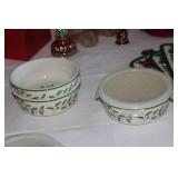 Lenox Holiday Dinnerware Set with Pot Holders and Serving Accessories