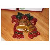 Set of 2 Cordless Creations Decorative Holiday Bells - Indoor/Outdoor Use