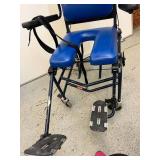 MSRP $3500 ActiveAid Tilt In Space Commode Shower Chair With Adjusting Footrests - Good Working Condition!