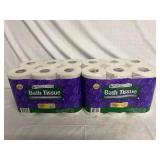 2 x 12 Packs of Pasque 2-Ply Bath Tissue