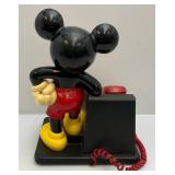 Vintage Mickey Mouse Phone & Cookie Jar