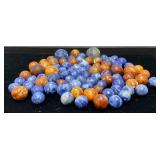 Vintage Bennington Clay Marbles