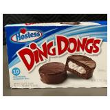 Hostess Ding Dongs - 3 Packs of 10 Individually Wrapped Cakes