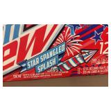 Mountain Dew Star Spangled Splash - 2 X 12-Pack of 12 oz Cans