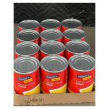 Set of 12 Shoppers Value Cream Style Corn Cans - 14.75 oz Each