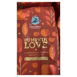 IL 3 - Set of 4 Caribou Coffee Pumpkin Love Medium Roast Ground Coffee - 11oz each