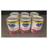 Set of 6 Ocean Spray Jellied Cranberry Sauce - 14 oz Each