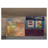 Lot of Scrapbooking Supplies Including Stickers, Papers, and Kits