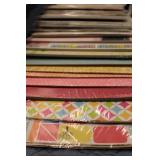 Large Collection of Scrapbooking Paper and Supplies - 30+ Items