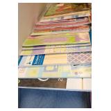 Large Collection of Scrapbooking Paper and Supplies - 30+ Items