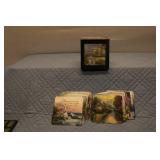 Set of Inspirational Scripture Cards with Decorative Holder