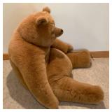 Large 33" Tall  Stuffed Sitting Bear