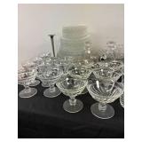 American Fostoria Colony Glass China