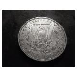 1880 Micro O Morgan Silver Dollar