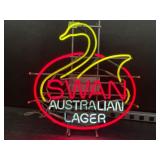 Swan Australian Lager, neon