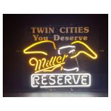 Twin Cities Miller Reserve neon