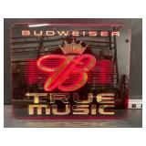 Budweiser, Bud True Music neon back lit panel