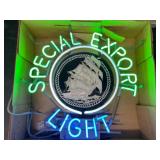 Special Export Light with ship, neon, Special Ex, NIB, NOS