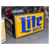 Lite Beer - exterior bar sign, single sided