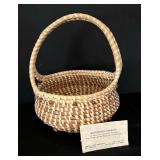 Hand Woven Basket by Sheila Ann Bennett