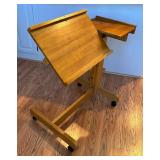 Portable Adjustable Desk on Casters