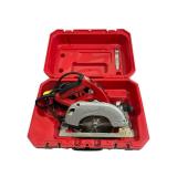 Used Milwaukee Heavy Duty Tilt-Lok 7 1/4" Adjustable Handle Circular Saw (15 Amp) (6390) in Good Working Condition