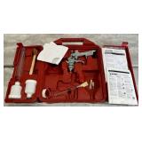 Clean HUSKY HVLP Gravity Feed Spray Gun Kit (HDS580) in Nice Condition - Missing some components