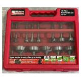 HICKORY Woodworking 16-Piece Forstner Bit Set (FBS-1016) - Missing 1" and 5/8" Bits