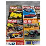 Vintage 1960s 1970s Hot Rod, CARS, Car Life, and Popular Hot Rodding Magazines in Used Condition