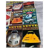 Vintage 1970s Corvette Magazines - VETTE, Vette Power, and Corvette in Used Condition