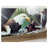 Framed Winchester Model 94 American Bald Eagle Rifle Box Sleeve