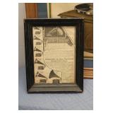 Vintage Victor-Victrola Advertising Collection with Framed Cards and Posters