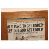 Framed Vintage Sheet Music - 