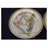 Set of 4 American Atelier Floral Design Plates