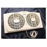 Holmes Twin Window Fan with Stand Fan Combo - Tested and Working