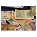 Collection of Vintage World Banknotes