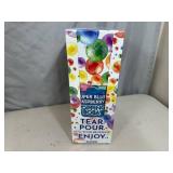 New Box of 10 Pouches Popping Boba Balls - Super Blue Raspberry