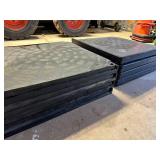 64 Sq Ft Fiberbuilt Heavy Rubber Golf Mat System