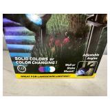 New 2 Pack Bionic Color Burst Solar Lights