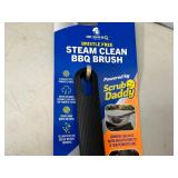 New Mr Bar-B-Q Scrub Daddy Bristle Free Steam Clean Grill Brush