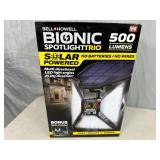 New Bionic Spotlight Trio Solar Security Light