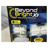 New Beyond Bright X3 Solar Powered Floodlight