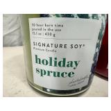 2 New Signature Soy Holiday Candles - Dual Wick