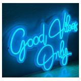 Good Vibes Only Neon Light