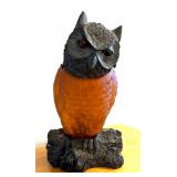 Amber Glow Owl Night Light