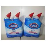 Set of 4 Clorox Rain Clean Toilet Bowl Cleaner - 24 fl oz