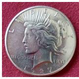 1927 Peace Dollar - Key Date!