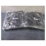 2 Medium Gym Wolf Black Hooded Swea...